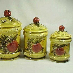 Vintage Lefton Canister Set
